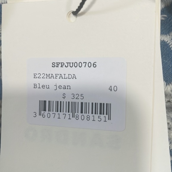 Mafalda Monogram Flared Skirt - Picture 8 of 8